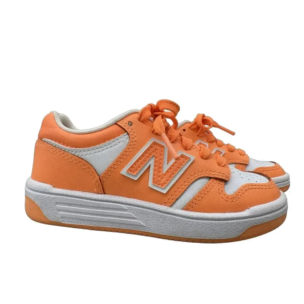 New Balance 480 Kids Sneaker Orange White
